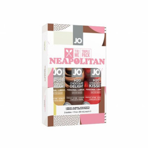 Zestaw lubrykantów - System JO Tri Me Triple Pack Neapolitan