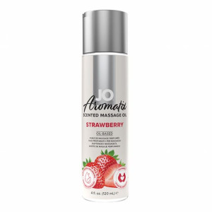 Olejek do masażu - System JO Aromatix Scented Massage Oil Strawberry 120 ml