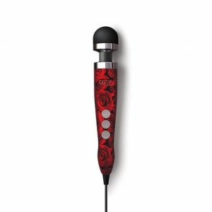 Masażer - Doxy Number 3 Wand Massager Rose Pattern