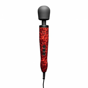 Masażer sieciowy - Doxy Wand Massager Rose Pattern