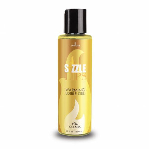 Żel stymulujący - Sensuva Sizzle Lips Warming Edible Gel Pina Colada 125 ml