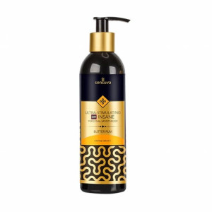 Lubrykant stymulujący - Sensuva Insane Butter Rum 240 ml