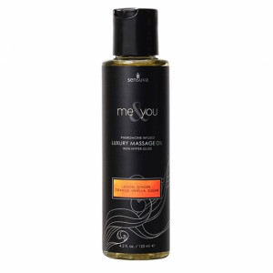 Olejek do masażu - Sensuva Me & You Lemon, Ginger, Orange 125 ml