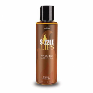 Jadalny żel stymulujący - Sensuva - słony karmel 125 ml