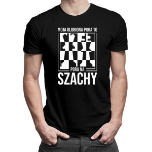 Pora na szachy koszulka prezent dla szachisty