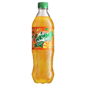 Mirinda Free Orange Zero Pet Napój gazowany 0,5 l