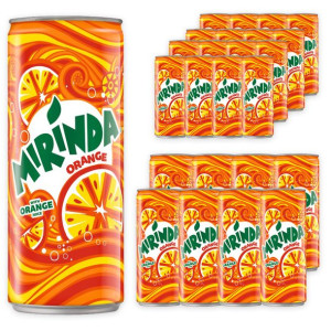 Mirinda Orange Napój gazowany 330 ml x 24 sztuki