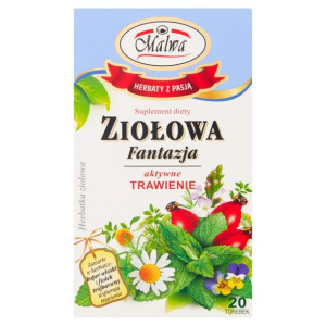 Malwa Ziołowa Fantazja herbatka ziołowa aktywne trawienie 40 g