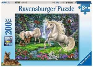 Ravensburger Puzzle 200el Xxl Jednorożce