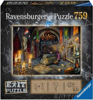 Ravensburger Puzzle 759el Exit Zamek Wampira