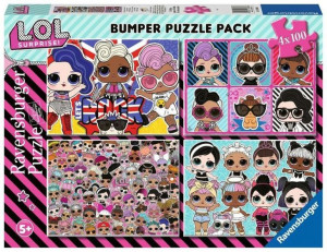 Ravensburger Puzzle 4x100 El L.o.l Bumper Pack