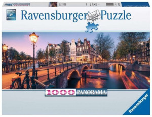 Ravensburger Puzzle 1000 El Panorama Amsterdamu