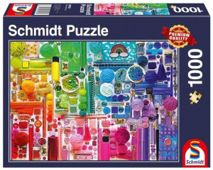 Schmidt Puzzle 1000 El Wszystkie Kolory Tęczy