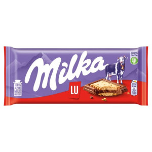 Milka Czekolada mleczna z ciasteczkami 87 g