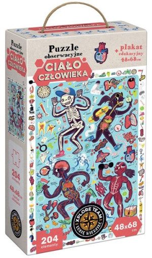 Czuczu Puzzle Obserwacyjne Ciało Człowieka