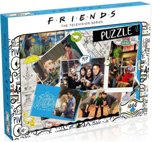 Winning Moves Puzzle 1000el Przyjaciele Scrapbook