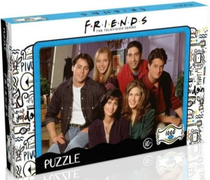 Winning Moves Puzzle 1000el Przyjaciele Apartament