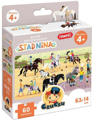 Czuczu Puzzle 60el Panoramiczne Stadnina