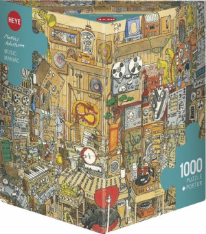 Heye Puzzle 1000 El Szalone Studio Muzyczne