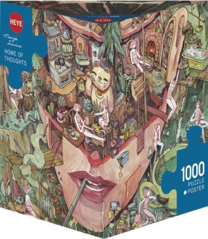Heye Puzzle 1000 El Myśli W Głowie