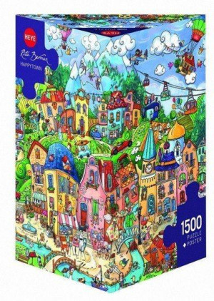Heye Puzzle 1500 El Szczęśliwe Miasto