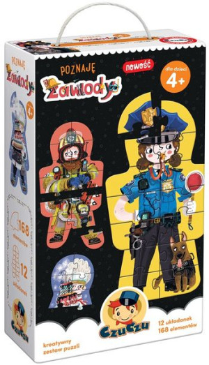 Czuczu Puzzle Zestaw Kreatywny Poznaję Zawody