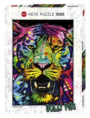 Heye Puzzle 1000 El Tygrys Kolorowy