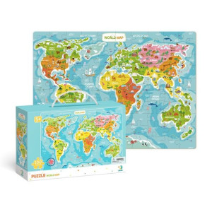 Dodo Puzzle Mapa Świata