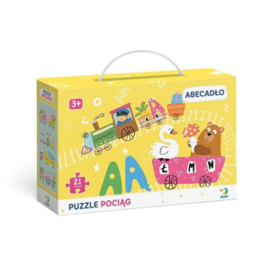 Dodo Puzzle Pociąg Abecadło