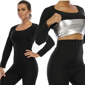 Bluzka Modelująca T-shirt Odchudzający Termiczny 2xl