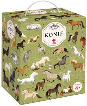 Czuczu Puzzle 60 El Puzzlove Konie