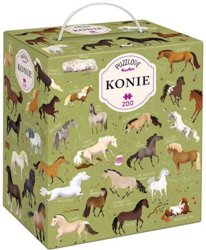 Czuczu Puzzle 200 El Puzzlove Konie