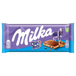 Milka Czekolada mleczna Chips Ahoy! 100 g