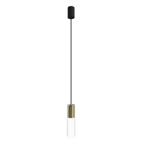 Lampa wisząca CYLINDER M złota