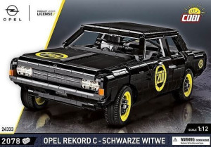 Cobi 24333 Youngtimer Opel Record C Schwarze Witwe