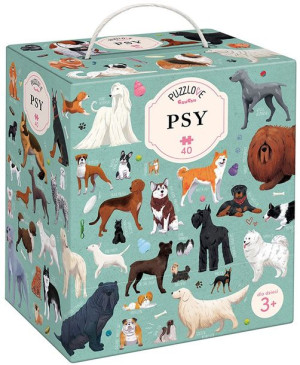 Czuczu Puzzle 40 El Puzzlove Psy