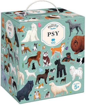 Czuczu Puzzle 100 El Puzzlove Psy