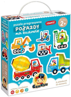 Czuczu Puzzle Progresywne Pojazdy Na Budowie