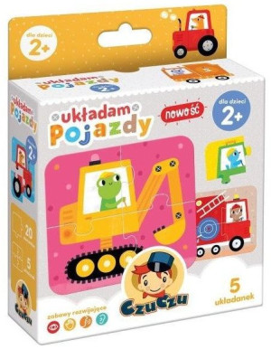 Czuczu Zabawa Rozwijająca Układam Pojazdy