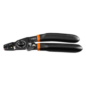 Szczypce do zaciskania końcówek 140 mm, zakres 0.34-6 mm2, 22-10AWG 01-523