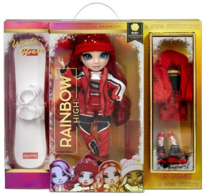 Mga Lalka Rainbow High Winter Ruby Anderson