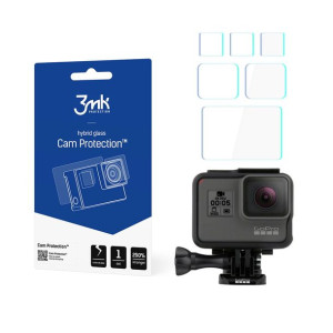 Szkło ochronne na GoPro HERO 5 / 6 / 7 Black - 3mk Cam Protection