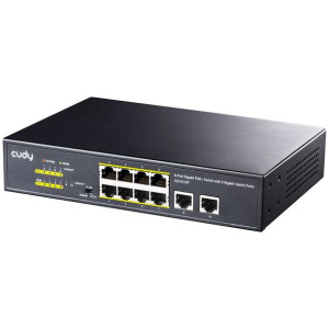 SWITCH PoE+ 10-port Cudy GS1010P 120W 1Gbps VLAN CCTV