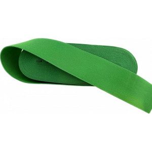Guma elastyczna turecka - 5 cm - zielona -  TEK-IS