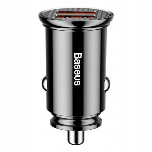 Ładowarka samochodowa Baseus Circular 2xUSB 30W