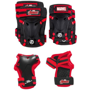 Ochraniacze Skate - Zestaw - Kolana, Łokcie, Nadgarstki - Avengers