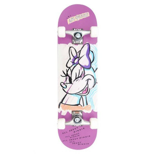 Deskorolka Drewniana Duża Minnie Pink