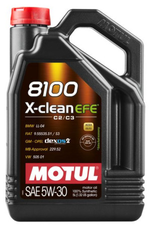 Motul 8100 X-Clean Efe 5W30 5L