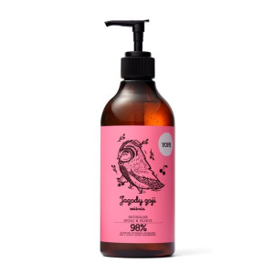 YOPE Naturalne mydło do rąk Jagody goji i wiśnia 500ml