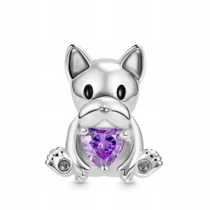 GNOCE - Charms Cute Dog Embraces Heart
